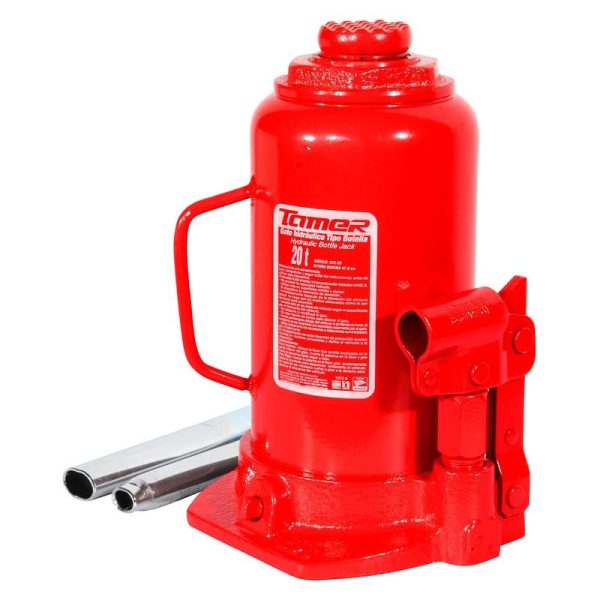 Tamer GTE-20 Gato Hidráulico de Botella con Tornillo de Extensión 20 Ton - Imagen 5