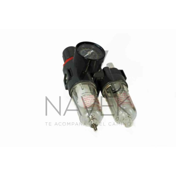 FILTRO REGULADOR Y LUBRICADOR DE AIRE 1/4 - Imagen 2